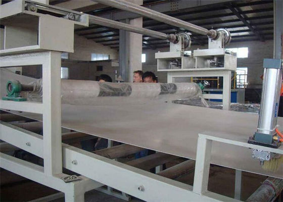 Marmorkunststoffplatte-Verdrängungs-Linie, Wand-Profil PVCs künstliches, das Maschine herstellt