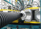 Gewölbte Plastik-PET Rohr-Produktionsmaschine-Rohr-Verdrängungs-Hochgeschwindigkeitslinie
