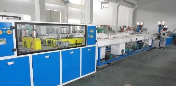 Ein guter Preis. Vollautomatischer Doppelschneckenextruder, PVCdoppellinie Leitungsrohr, das Maschine herstellt Online