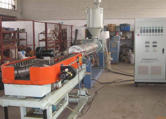 Ein guter Preis. Doppel-wandige gewölbte Rohr-Verdrängungs-Linie, pp.-PET-PVC-Rohr-Extruder Online