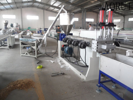 Ein guter Preis. Wasser-Ring aufbereitete Flasche blättert Körnchen-Extruder-waschender Film 20-100KW ab Online