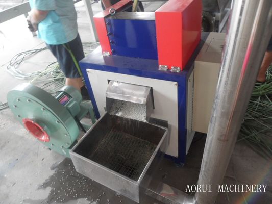 Plastikfilm-Granulierer-Maschine SS304 100kg/H mit einzelner Schraube