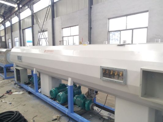 16-630mm PE HDPE LDPE PVC Plastikrohr Produktionslinie mit 38Cr Moaia Schraube und Fass