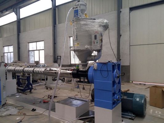 PE-HDPE-Rohr-Produktionslinie PPR PE-Plastik-Wasserrohr-Extrusionslinie Einfach zu bedienen