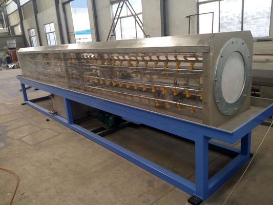 Plastik-HDPE-PE-Wasserleitung Extrusionsleitung mit einem Schraubextruder