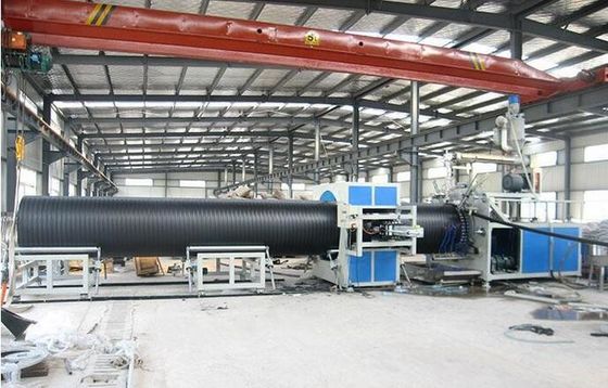 Ein guter Preis. Automatische Kunststoffrohr-Verdrängungs-Linie, Sprial-HDPE-Rohr-Fertigungsstraße lärmarm Online