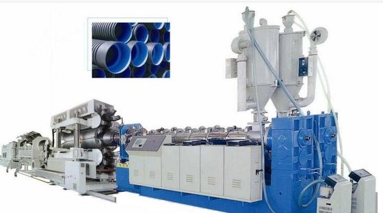 Ein guter Preis. Große Kapazität der doppelten materiellen doppel-wandigen gewölbten Rohr-Maschine Schraube PVCs Online