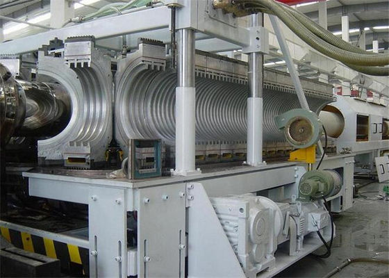 Ein guter Preis. Doppelschraube runzelte PVC-Rohr, das Maschine/Extruder stabiler Betrieb herstellt Online