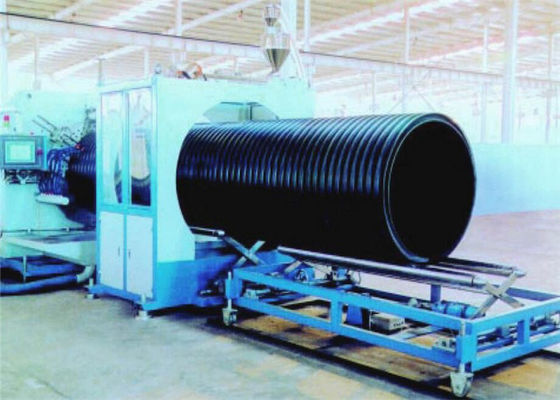 Ein guter Preis. Vollautomatisches HDPE Plastikverdrängungs-Linie gewölbtes Rohr Sprial, das Maschine herstellt Online