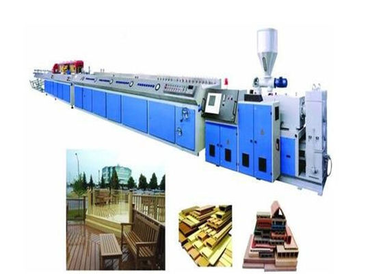 Ein guter Preis. WPC-Profil-Verdrängung, die Maschine, WPC-/PVC-Profil-Extruder für Windows herstellt Online