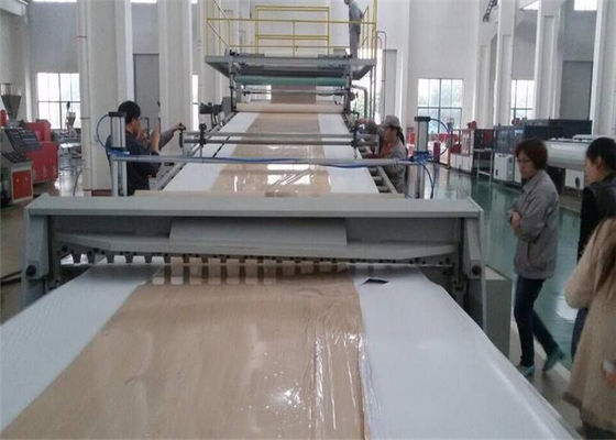 Ein guter Preis. Zwei Extruder PVC-Kunststoffplatte-Verdrängungs-Linie künstliche Marmorsteinblatt-Produktion Online