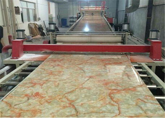 Ein guter Preis. PVC-Faux-Marmor-Blatt-Fertigungsstraße CER, PVCmarmorblatt, das Maschine/Kunststoffplatte-Extruder herstellt Online
