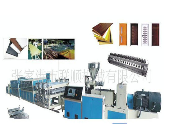 Ein guter Preis. Automatische Plastikprofil-Verdrängungs-Linie, PET PVCs pp. Plastikprofil und Platten-Verdrängungs-Linie Prozess Online