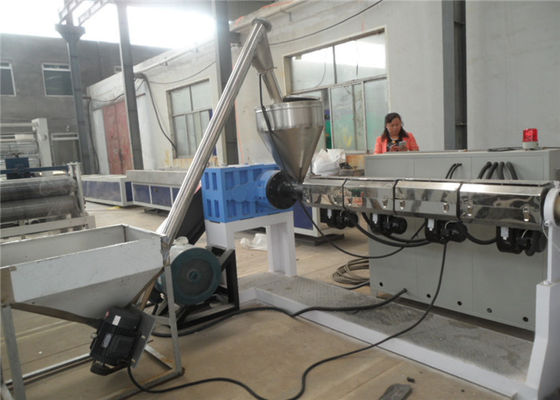 Ein guter Preis. Hölzerne Plastikprofil-Extruder-Maschine, Fussleiste-Profil-Maschinerie Composte PET PVCs pp. hölzerne Online