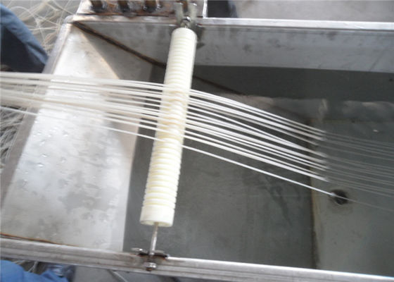 Plastikwiederverwertungsgranulierer-Maschine der einzelne Schrauben-Plastikkörnchen-Maschinen-380V
