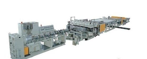 Ein guter Preis. Pp. höhlen Gitter-Blatt-Kunststoffplatte-Verdrängungs-Linie mit 380V 220KW aus Online