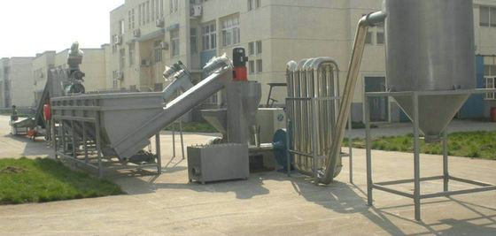 Ein guter Preis. Plastikwiederverwertungskörnchen-Maschine, HAUSTIER 50HZ Flaschen-Waschmaschine Online