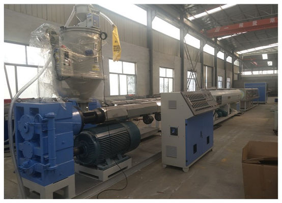 Hohe Produktionsgeschwindigkeit HDPE LDPE Rohr Extrusionslinie Einfach zu bedienen und zu warten