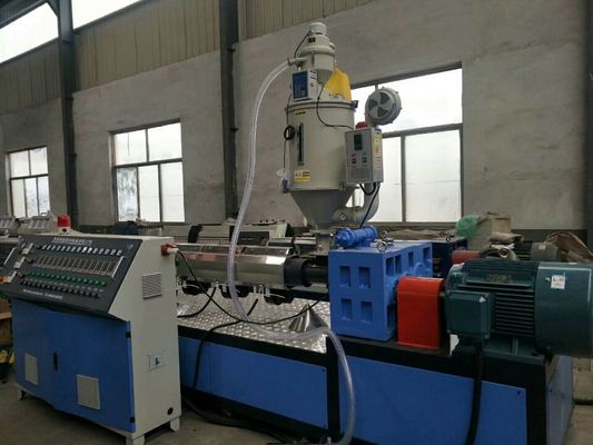 PET-HDPE Kunststoffrohr-Verdrängungs-Linie Polyäthylen-Rohr-Produktionsmaschine