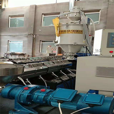 Einzelnes Schraube PET Rohr, das Maschine Erdgas HDPE Rohr-Verdrängungs-Linie 110mm macht