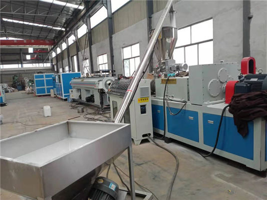 220-420V-Extrusionsleitung für gebrauchte Kunststoffrohre mit OMRON-Temperaturregler