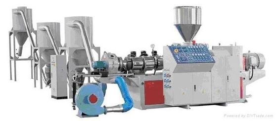 Ein guter Preis. Doppelter Schrauben-heißer Ausschnitt-Plastikpelletisierer-Maschine 60KW für PVC Online