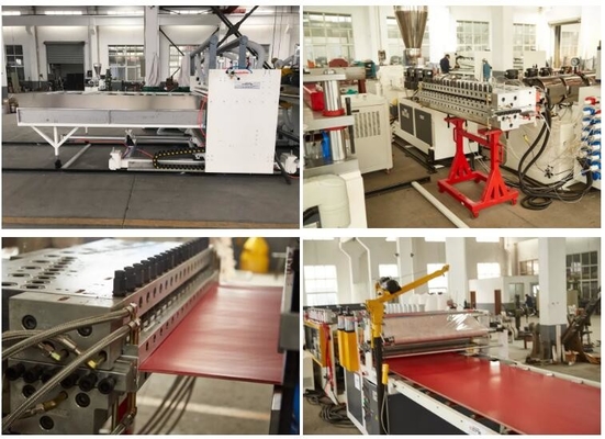 Ein guter Preis. 300KW Schaum-Brett PVCs Celuka, das Brett-Fertigungsstraße der Maschinen-WPC macht Online