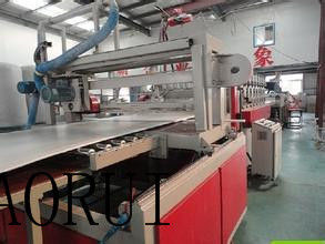 Ein guter Preis. Dekorative PVC-Schaum-Brett-Maschine Online